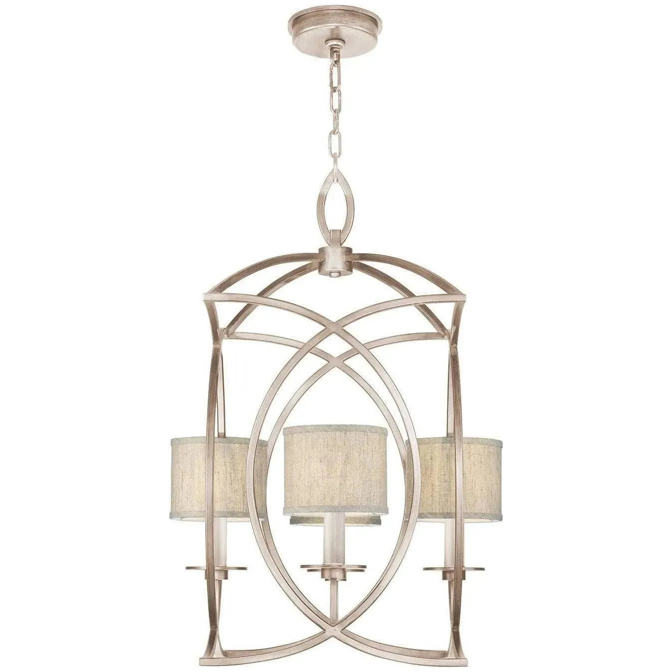 Fine Art Handcrafted Lighting - Cienfuegos 21-Inch Four Light Pendant - 887740-21ST | Montreal Lighting & Hardware
