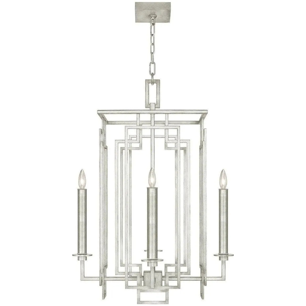 Fine Art Handcrafted Lighting - Cienfuegos 22-Inch Four Light Chandelier - 889040-SF4 | Montreal Lighting & Hardware