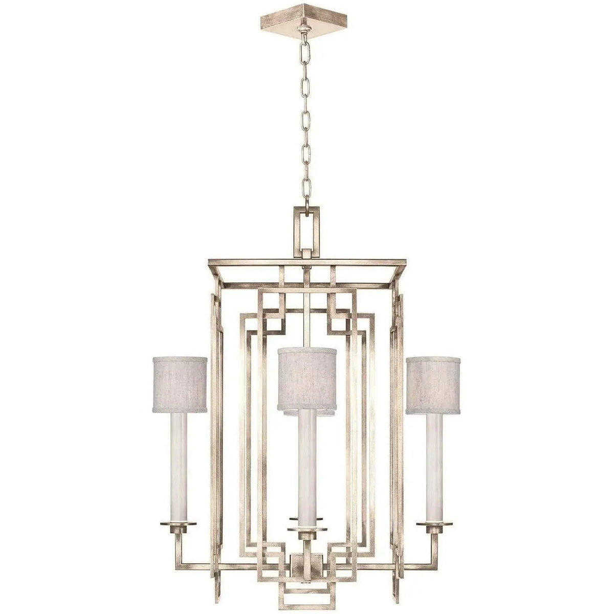 Fine Art Handcrafted Lighting - Cienfuegos 24-Inch Four Light Chandelier - 889040-21ST | Montreal Lighting & Hardware