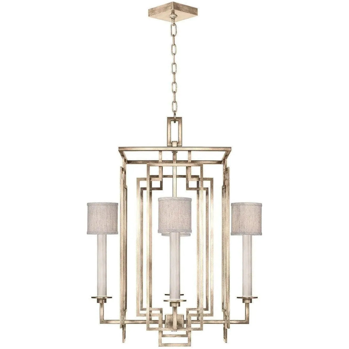 Fine Art Handcrafted Lighting - Cienfuegos 24-Inch Four Light Chandelier - 889040-SF31 | Montreal Lighting & Hardware