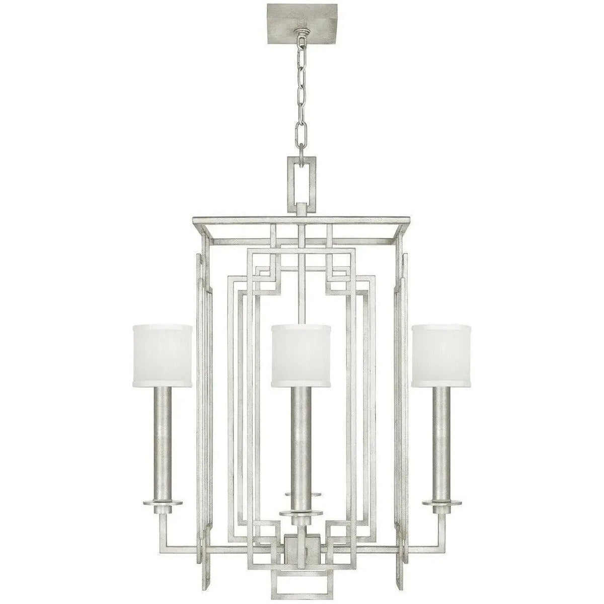 Fine Art Handcrafted Lighting - Cienfuegos 24-Inch Four Light Chandelier - 889040-SF41 | Montreal Lighting & Hardware