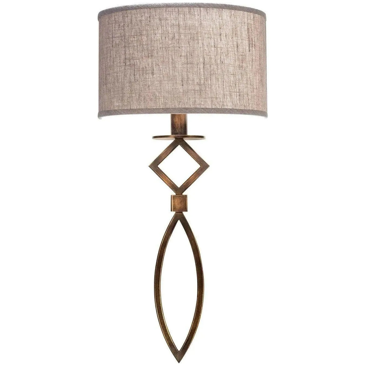 Fine Art Handcrafted Lighting - Cienfuegos 25-Inch One Light Wall Sconce - 887950-11ST | Montreal Lighting & Hardware