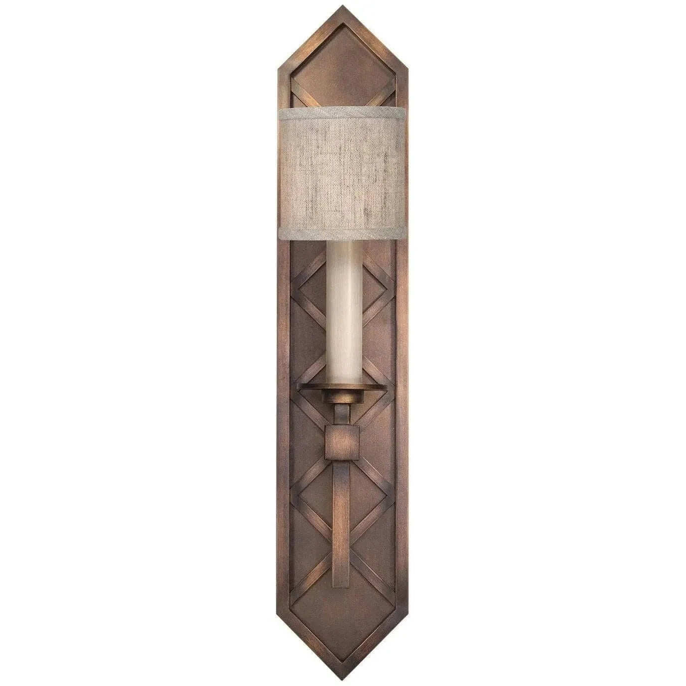 Fine Art Handcrafted Lighting - Cienfuegos 25-Inch One Light Wall Sconce - 889550-11ST | Montreal Lighting & Hardware