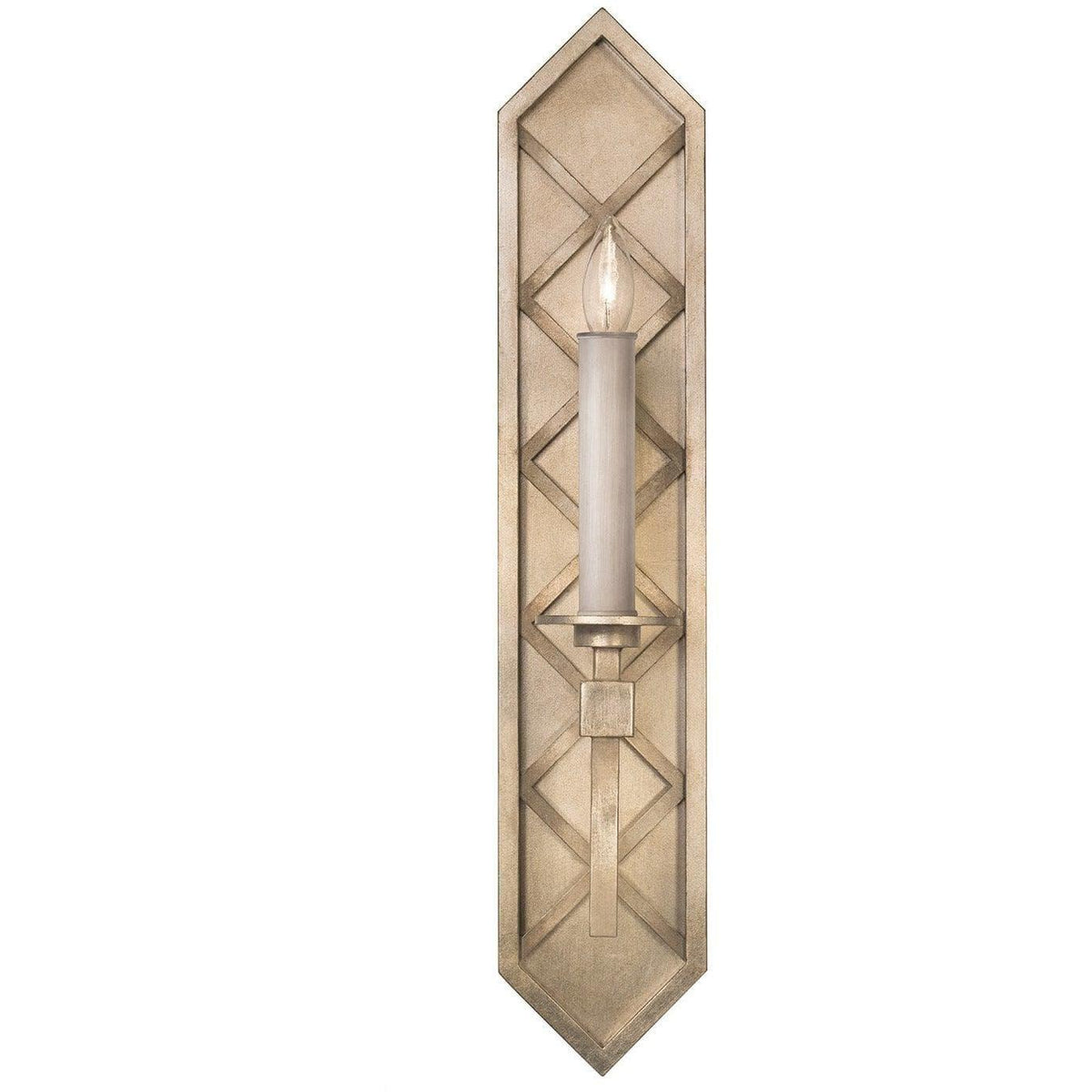 Fine Art Handcrafted Lighting - Cienfuegos 25-Inch One Light Wall Sconce - 889550-SF3 | Montreal Lighting & Hardware