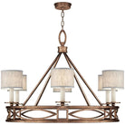 Fine Art Handcrafted Lighting - Cienfuegos 39-Inch Six Light Chandelier - 887640-11ST | Montreal Lighting & Hardware