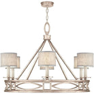 Fine Art Handcrafted Lighting - Cienfuegos 39-Inch Six Light Chandelier - 887640-21ST | Montreal Lighting & Hardware