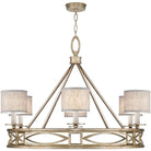 Fine Art Handcrafted Lighting - Cienfuegos 39-Inch Six Light Chandelier - 887640-31ST | Montreal Lighting & Hardware