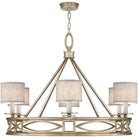 Fine Art Handcrafted Lighting - Cienfuegos 39-Inch Six Light Chandelier - 887640-SF31 | Montreal Lighting & Hardware