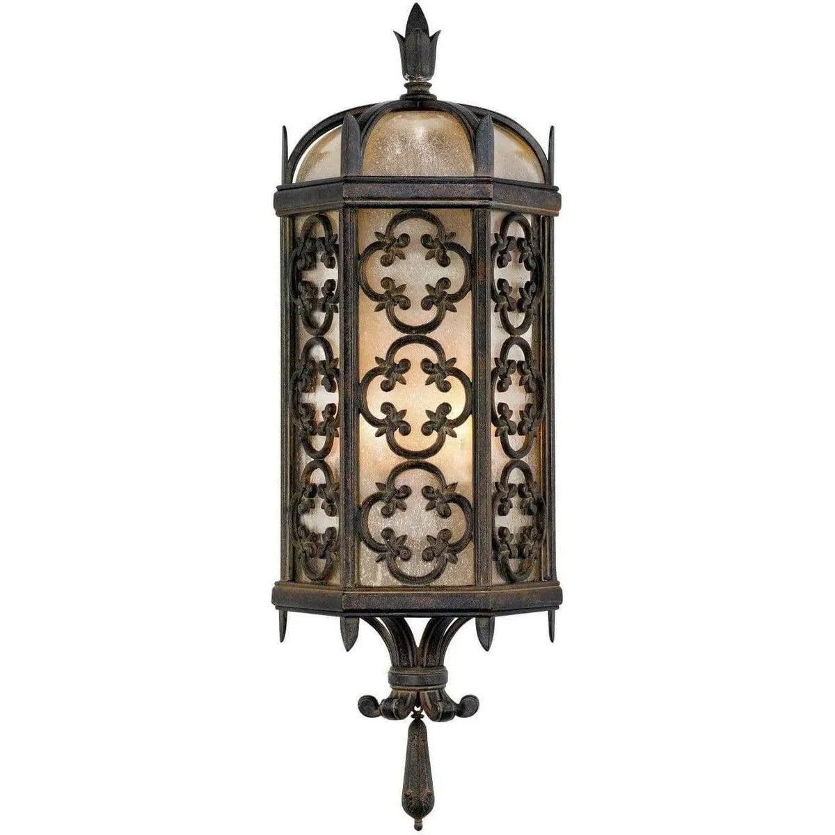 Fine Art Handcrafted Lighting - Costa del Sol 24-Inch Two Light Outdoor Coupe - 329681ST | Montreal Lighting & Hardware