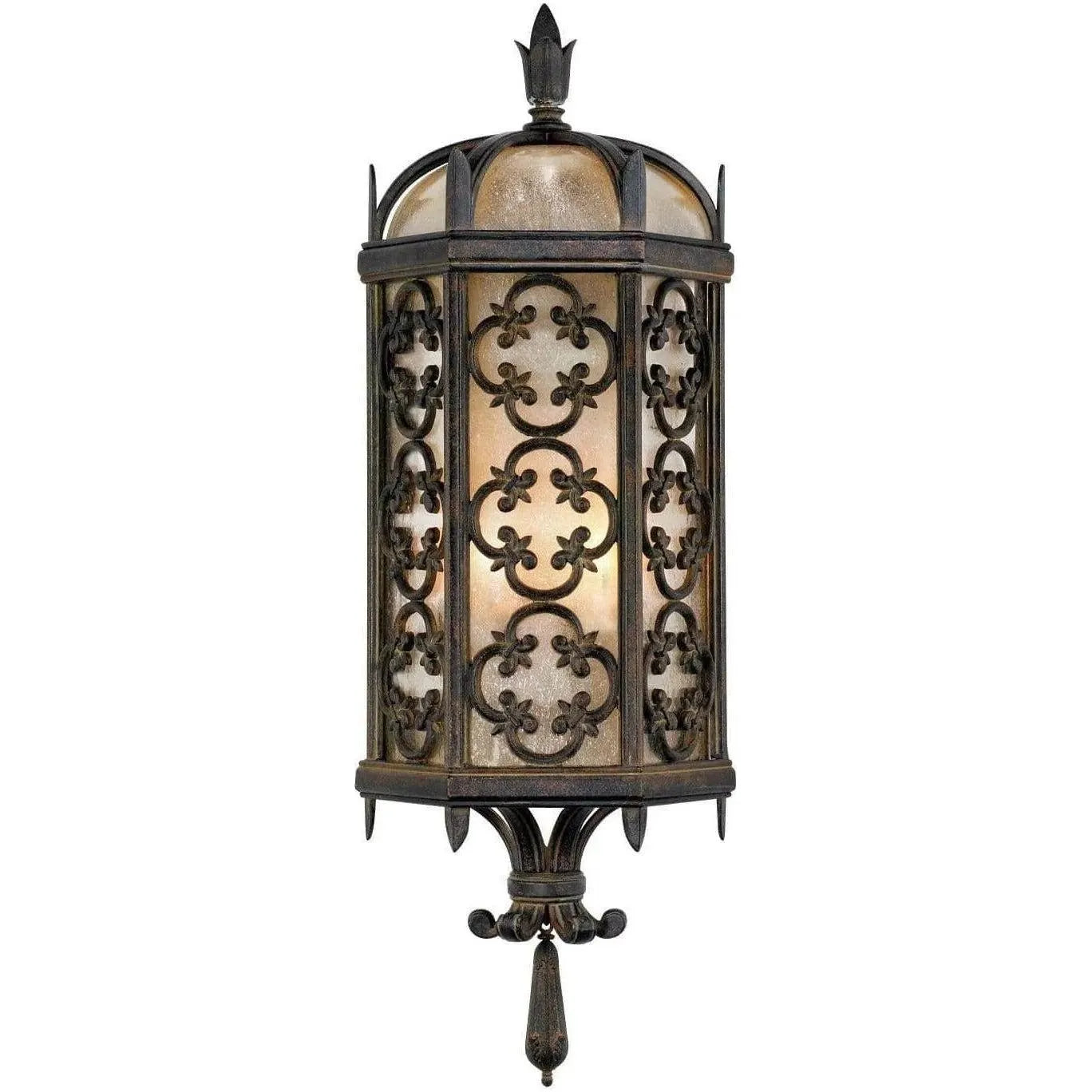 Fine Art Handcrafted Lighting - Costa del Sol 24-Inch Two Light Outdoor Coupe - 329681ST | Montreal Lighting & Hardware