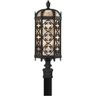 Fine Art Handcrafted Lighting - Costa del Sol 29-Inch Three Light Outdoor Post Mount - 541480ST | Montreal Lighting & Hardware