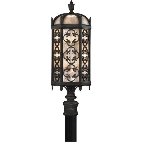 Costa del Sol 29-Inch Three Light Outdoor Post Mount