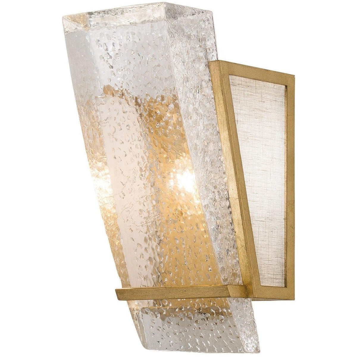 Fine Art Handcrafted Lighting - Crownstone 13-Inch One Light Wall Sconce - 890750-21ST | Montreal Lighting & Hardware