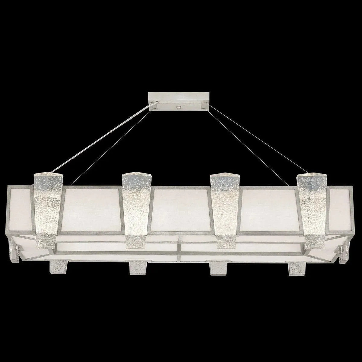 Fine Art Handcrafted Lighting - Crownstone 52-Inch 16 Light Pendant - 891240-11ST | Montreal Lighting & Hardware