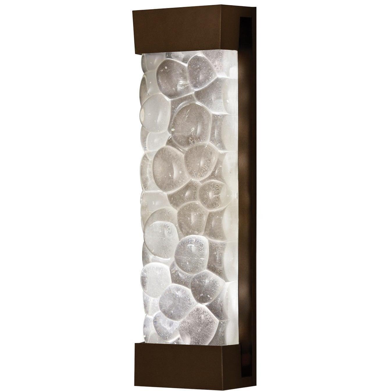 Fine Art Handcrafted Lighting - Crystal Bakehouse 24-Inch Two Light Wall Sconce - 811050-14ST | Montreal Lighting & Hardware