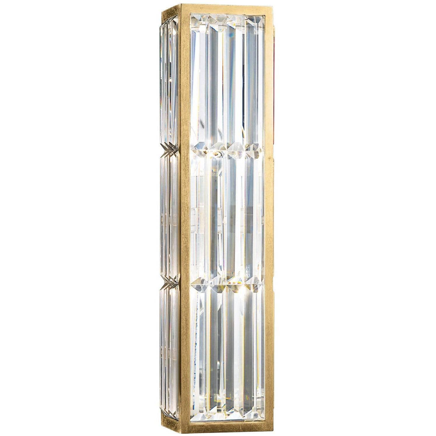 Fine Art Handcrafted Lighting - Crystal Enchantment 23-Inch Two Light Wall Sconce - 811250-2ST | Montreal Lighting & Hardware