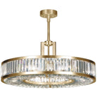 Fine Art Handcrafted Lighting - Crystal Enchantment 29-Inch Six Light Pendant - 815840-2ST | Montreal Lighting & Hardware