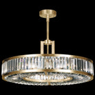 Fine Art Handcrafted Lighting - Crystal Enchantment 29-Inch Six Light Pendant - 815840-2ST | Montreal Lighting & Hardware