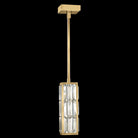 Fine Art Handcrafted Lighting - Crystal Enchantment 5-Inch One Light Drop Light - 811540-2ST | Montreal Lighting & Hardware