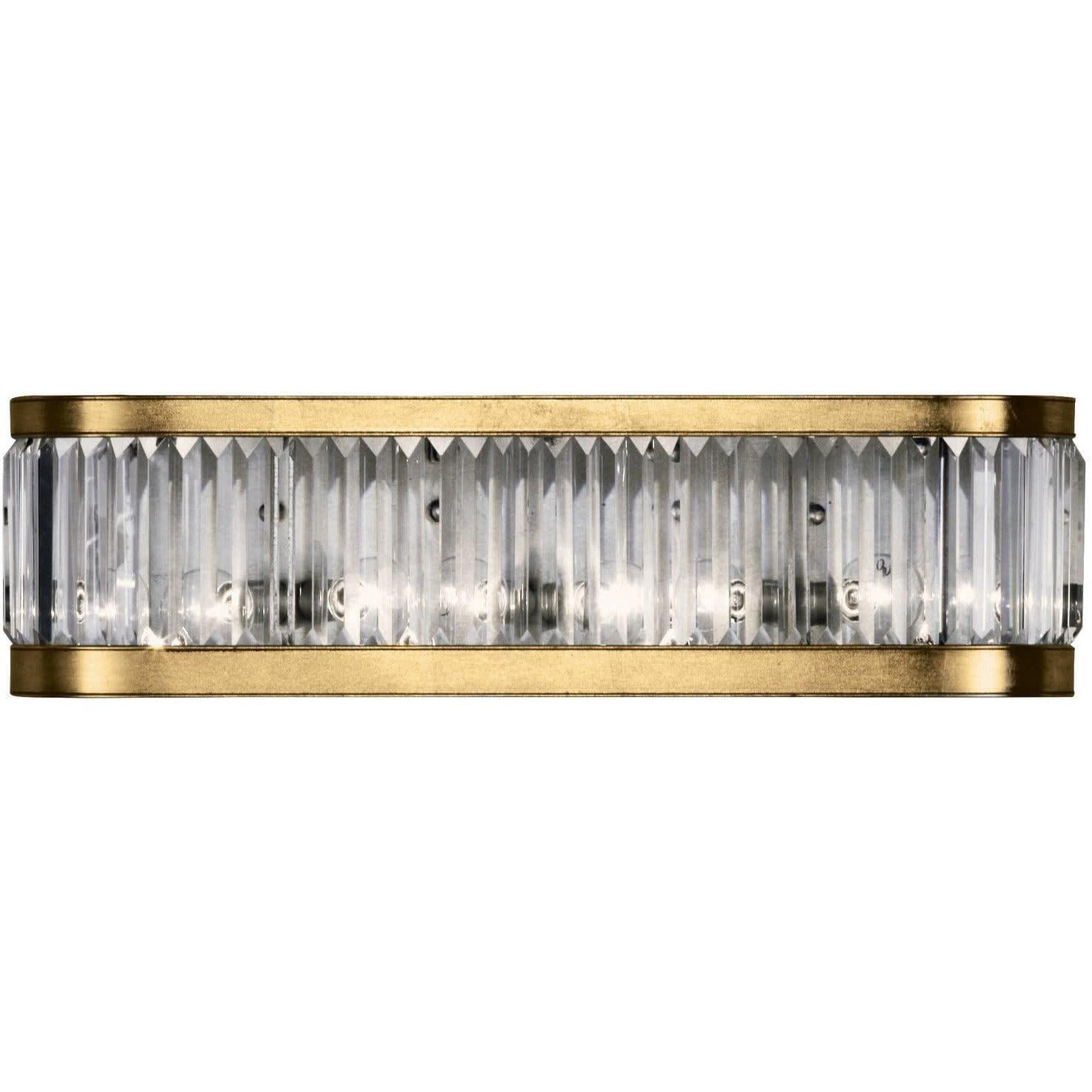 Fine Art Handcrafted Lighting - Crystal Enchantment 7-Inch Four Light Wall Sconce - 706550-2ST | Montreal Lighting & Hardware