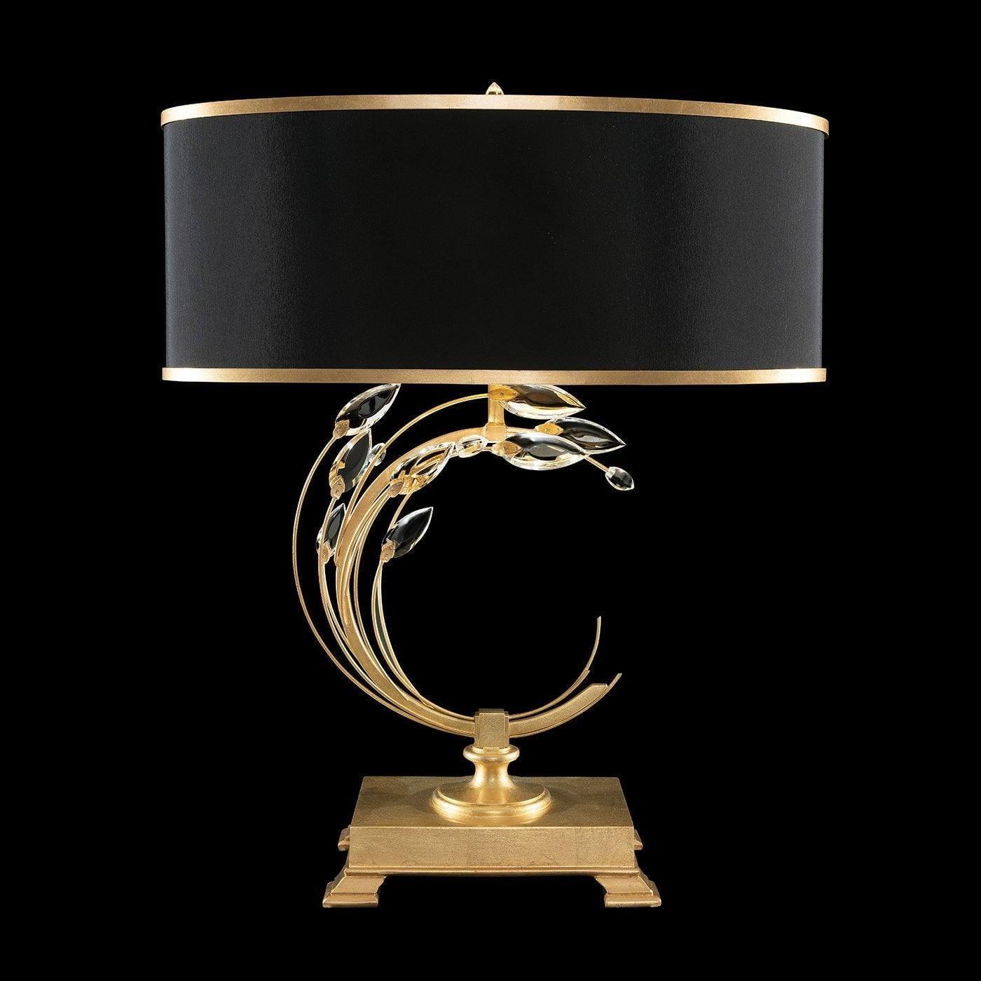 Fine Art Handcrafted Lighting - Crystal Laurel 31-Inch One Light Table Lamp - 758610-SF34 | Montreal Lighting & Hardware