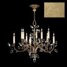 Fine Art Handcrafted Lighting - Crystal Laurel 43-Inch Ten Light Chandelier - 753140-SF3 | Montreal Lighting & Hardware