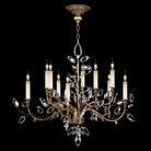 Fine Art Handcrafted Lighting - Crystal Laurel 43-Inch Ten Light Chandelier - 753140-SF3 | Montreal Lighting & Hardware
