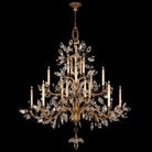 Fine Art Handcrafted Lighting - Crystal Laurel 75-Inch 20 Light Chandelier - 771240-SF3 | Montreal Lighting & Hardware