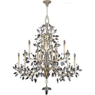 Fine Art Handcrafted Lighting - Crystal Laurel 75-Inch 20 Light Chandelier - 771240ST | Montreal Lighting & Hardware