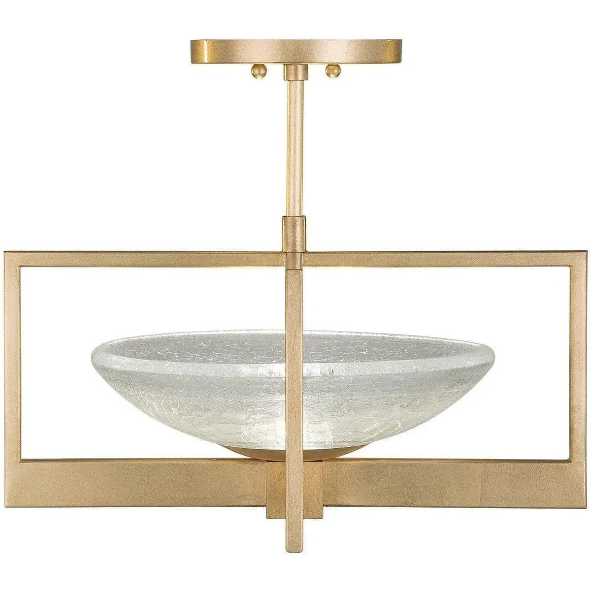 Fine Art Handcrafted Lighting - Delphi 18-Inch LED Semi-Flush Mount - 896440-2ST | Montreal Lighting & Hardware