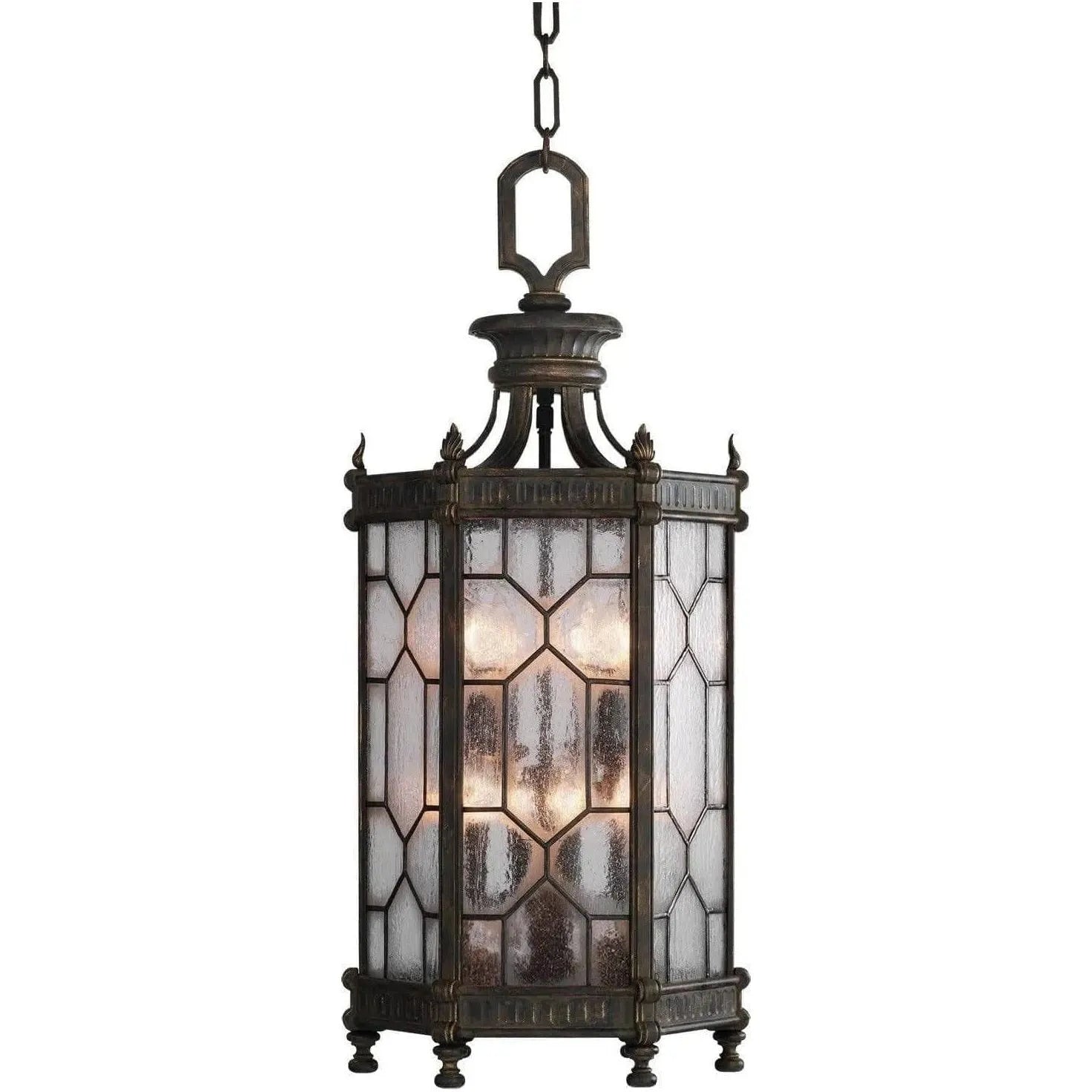 Fine Art Handcrafted Lighting - Devonshire 16-Inch Eight Light Outdoor Lantern - 414282-1ST | Montreal Lighting & Hardware