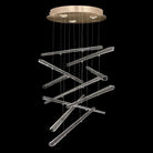 Fine Art Handcrafted Lighting - Elevate 23-Inch Three Light Pendant - 895640-241ST | Montreal Lighting & Hardware