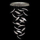 Fine Art Handcrafted Lighting - Elevate 32-Inch Eight Light Pendant - 895840-121ST | Montreal Lighting & Hardware