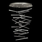 Fine Art Handcrafted Lighting - Elevate 32-Inch Eight Light Pendant - 895840-131ST | Montreal Lighting & Hardware