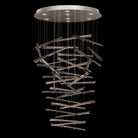 Fine Art Handcrafted Lighting - Elevate 32-Inch Eight Light Pendant - 895840-151ST | Montreal Lighting & Hardware
