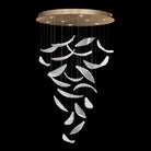 Fine Art Handcrafted Lighting - Elevate 32-Inch Eight Light Pendant - 895840-211ST | Montreal Lighting & Hardware