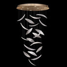 Fine Art Handcrafted Lighting - Elevate 32-Inch Eight Light Pendant - 895840-221ST | Montreal Lighting & Hardware
