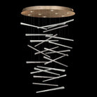 Fine Art Handcrafted Lighting - Elevate 32-Inch Eight Light Pendant - 895840-231ST | Montreal Lighting & Hardware