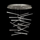 Fine Art Handcrafted Lighting - Elevate 34-Inch Eight Light Pendant - 895840-132ST | Montreal Lighting & Hardware