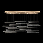 Fine Art Handcrafted Lighting - Elevate 54-Inch Eight Light Pendant - 894840-242ST | Montreal Lighting & Hardware