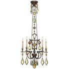 Fine Art Handcrafted Lighting - Encased Gems 27-Inch Five Light Chandelier - 708340-1ST | Montreal Lighting & Hardware