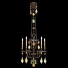 Fine Art Handcrafted Lighting - Encased Gems 27-Inch Five Light Chandelier - 708340-1ST | Montreal Lighting & Hardware