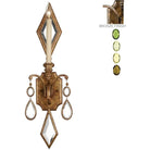 Fine Art Handcrafted Lighting - Encased Gems 29-Inch One Light Wall Sconce - 717850-1ST | Montreal Lighting & Hardware