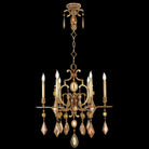 Fine Art Handcrafted Lighting - Encased Gems 29-Inch Six Light Chandelier - 718240-1ST | Montreal Lighting & Hardware
