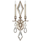Fine Art Handcrafted Lighting - Encased Gems 29-Inch Two Light Wall Sconce - 729050-3ST | Montreal Lighting & Hardware