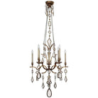 Fine Art Handcrafted Lighting - Encased Gems 31-Inch Eight Light Chandelier - 708640-3ST | Montreal Lighting & Hardware