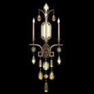 Fine Art Handcrafted Lighting - Encased Gems 49-Inch Three Light Wall Sconce - 710450-1ST | Montreal Lighting & Hardware