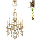 Fine Art Handcrafted Lighting - Encased Gems 53-Inch 24 Light Chandelier - 709440-1ST | Montreal Lighting & Hardware