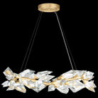 Fine Art Handcrafted Lighting - Foret 34-Inch Eight Light Pendant - 902640-2ST | Montreal Lighting & Hardware