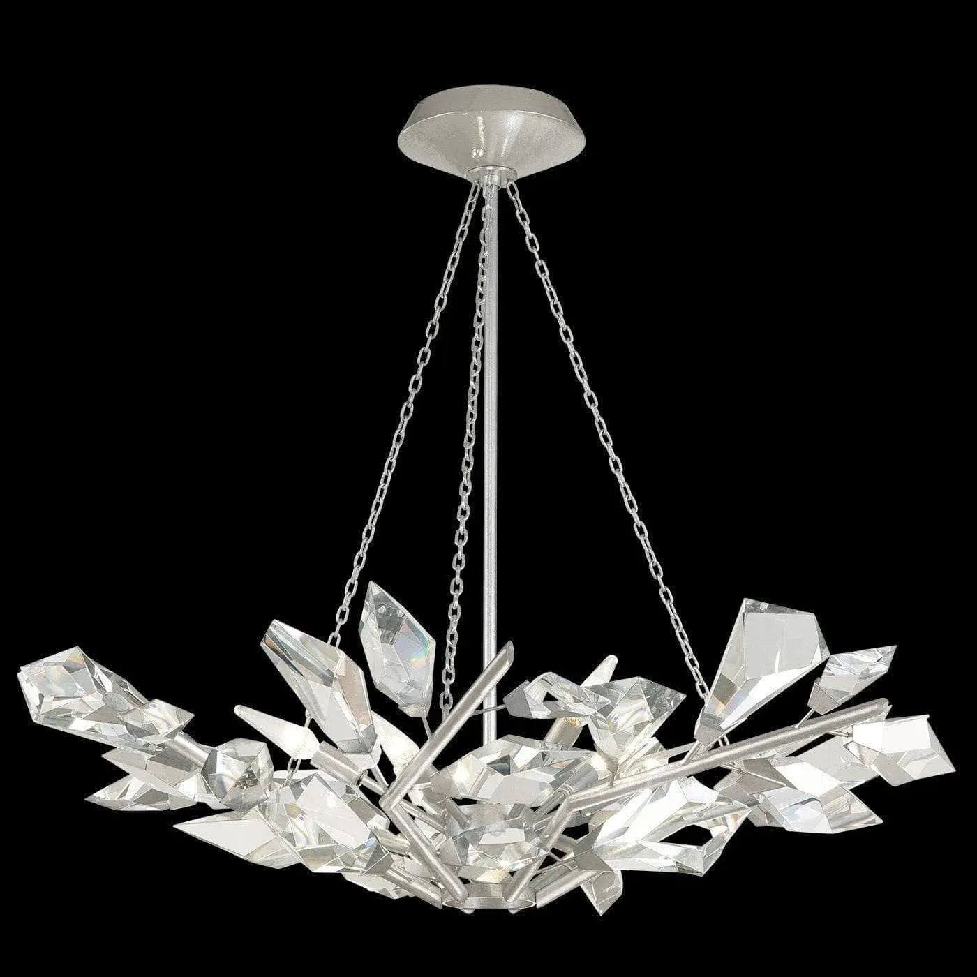Fine Art Handcrafted Lighting - Foret 35-Inch Six Light Pendant - 907840-1ST | Montreal Lighting & Hardware